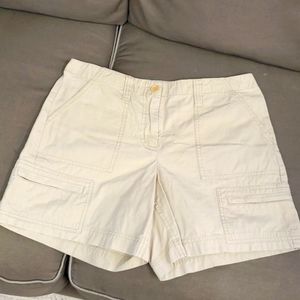 J. Crew tan cargo shorts